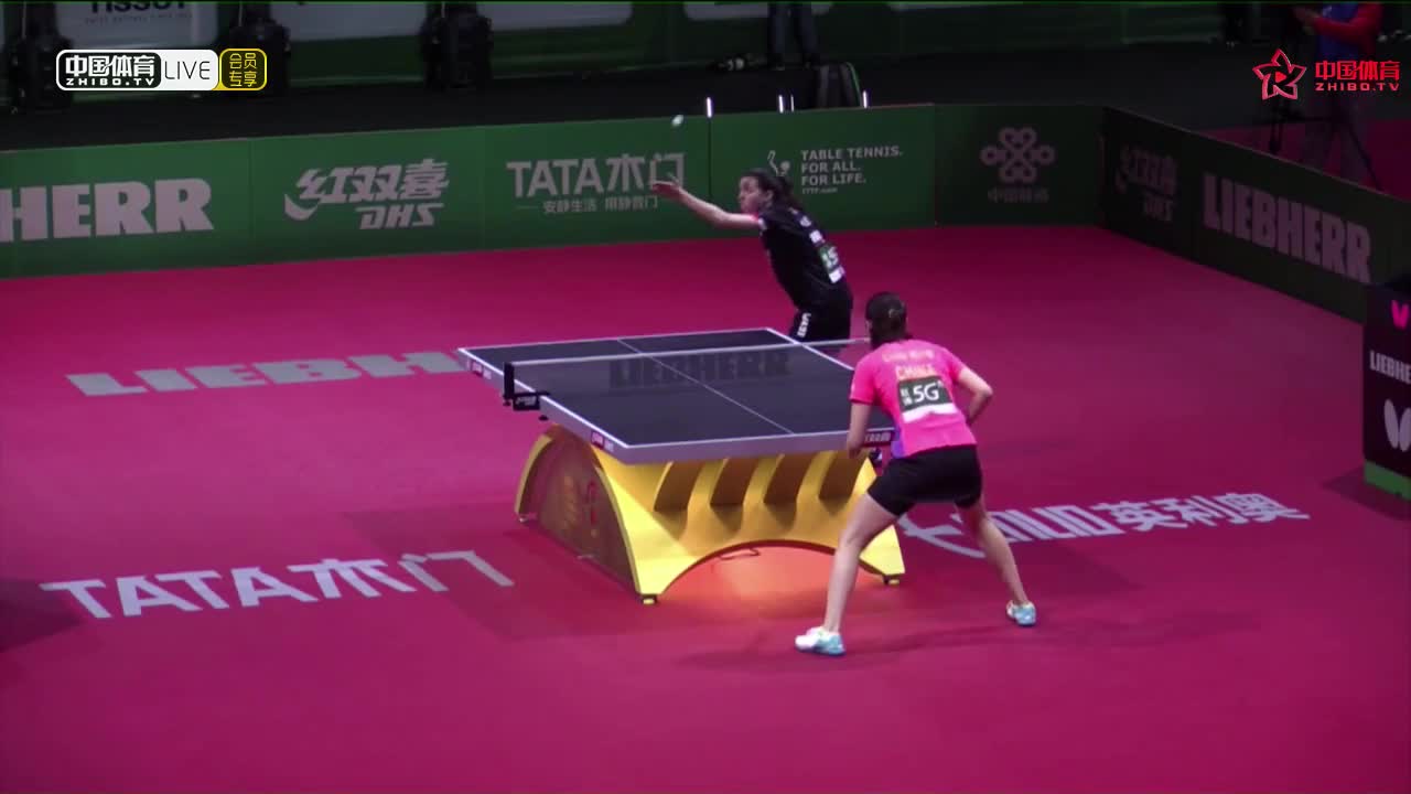 丁宁 CHN vs 赫尔米-尤斯拉 EGY 2019世乒赛女单正赛第一轮