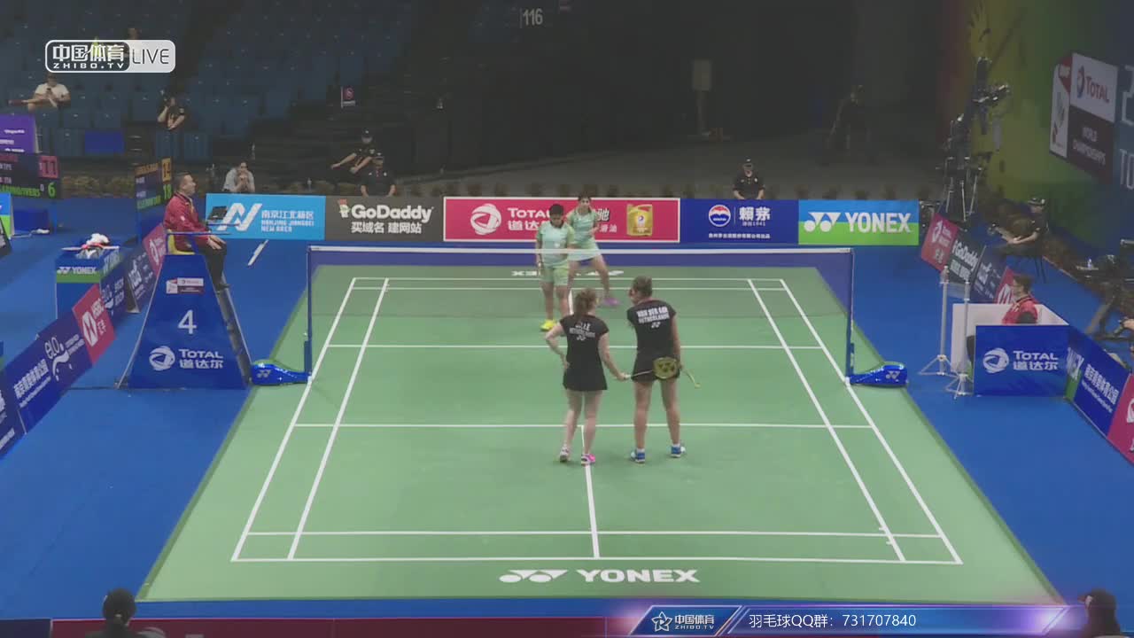 梅加纳/拉姆 vs 黛博拉-吉利/万德娜 2018南京世锦赛
