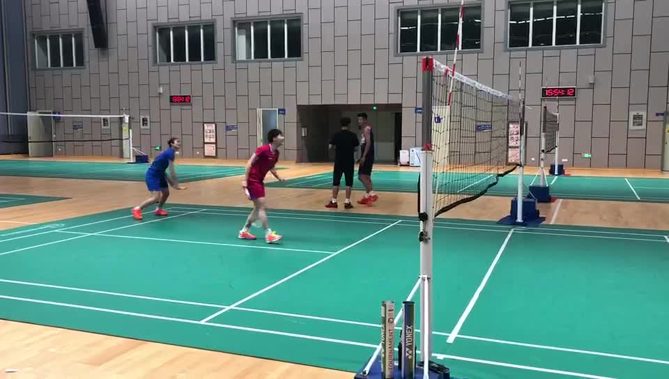 2019苏迪曼杯 | 高网羽毛球训练陈雨菲跳着搓球否则还真搓不过去