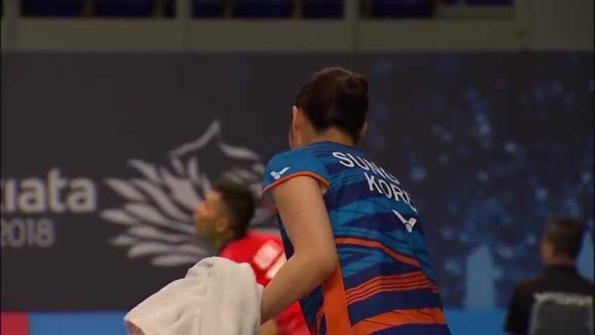 经典回顾：2018马来西亚羽毛球公开赛女单八分之一决赛：成池铉VS吴堇微
