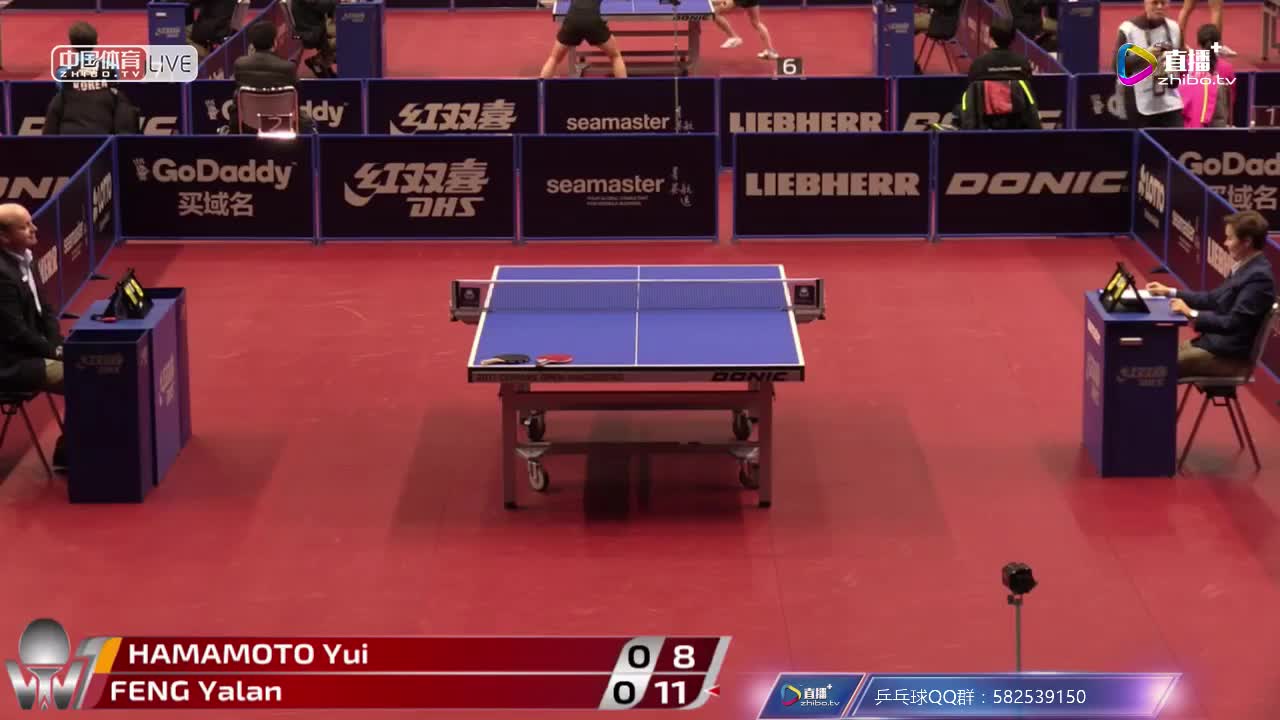 冯亚兰 CHN vs 浜本由惟 JPN