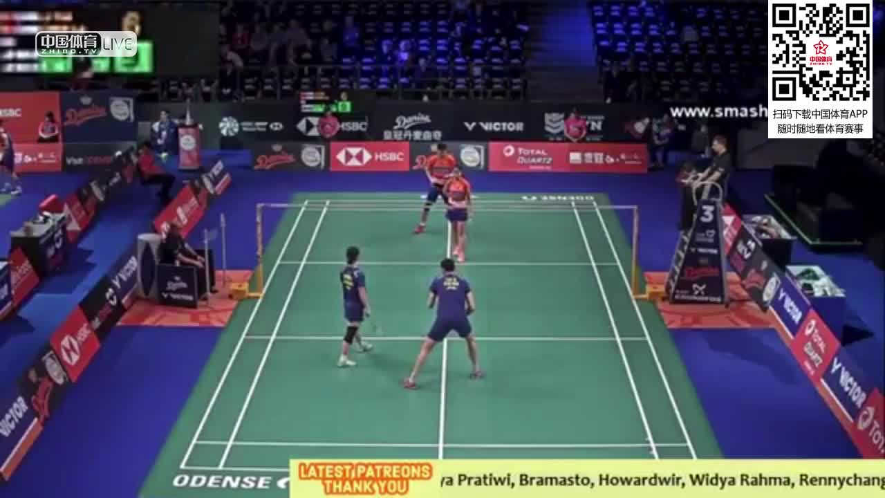 鲁恺/陈露 vs 吴顺发/赖洁敏 2018丹麦公开赛 混双1/8决赛