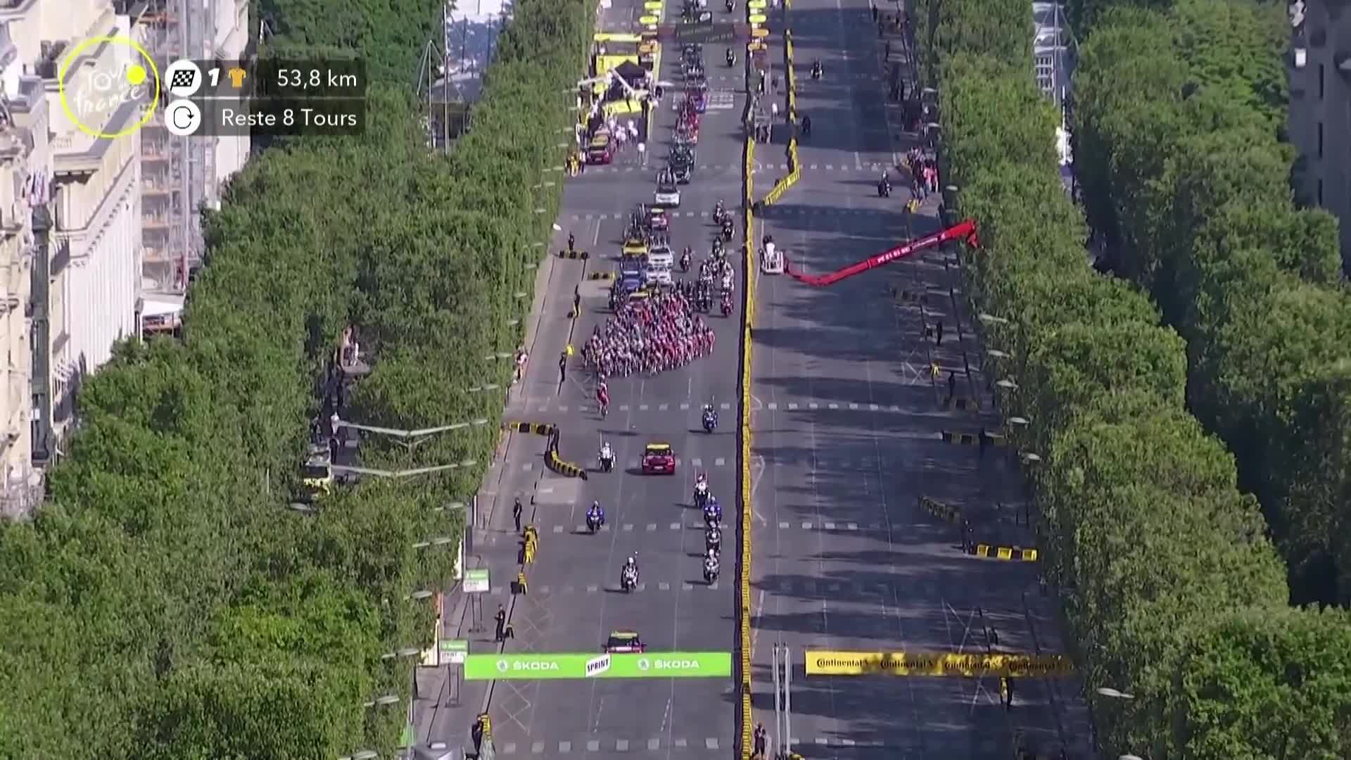 2021环法S21 | 进入最后五十五公里 香街大战一触即发！