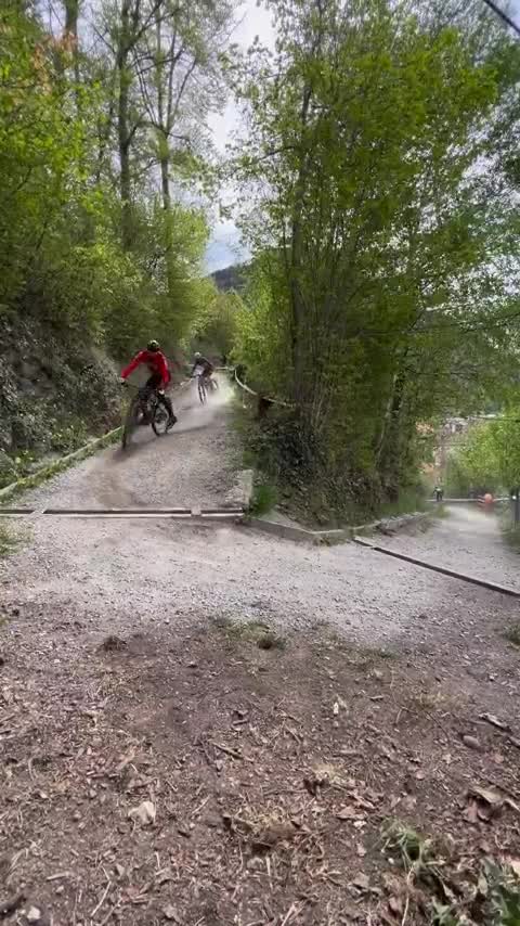 这也算是骑山地车的乐趣的吧