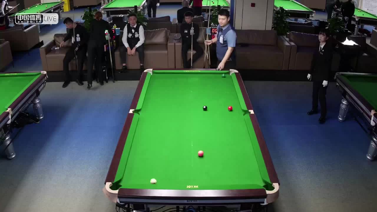 2021乔氏中式台球中国精英赛 第二阶段112进56双败淘汰　袁浩 vs 王云