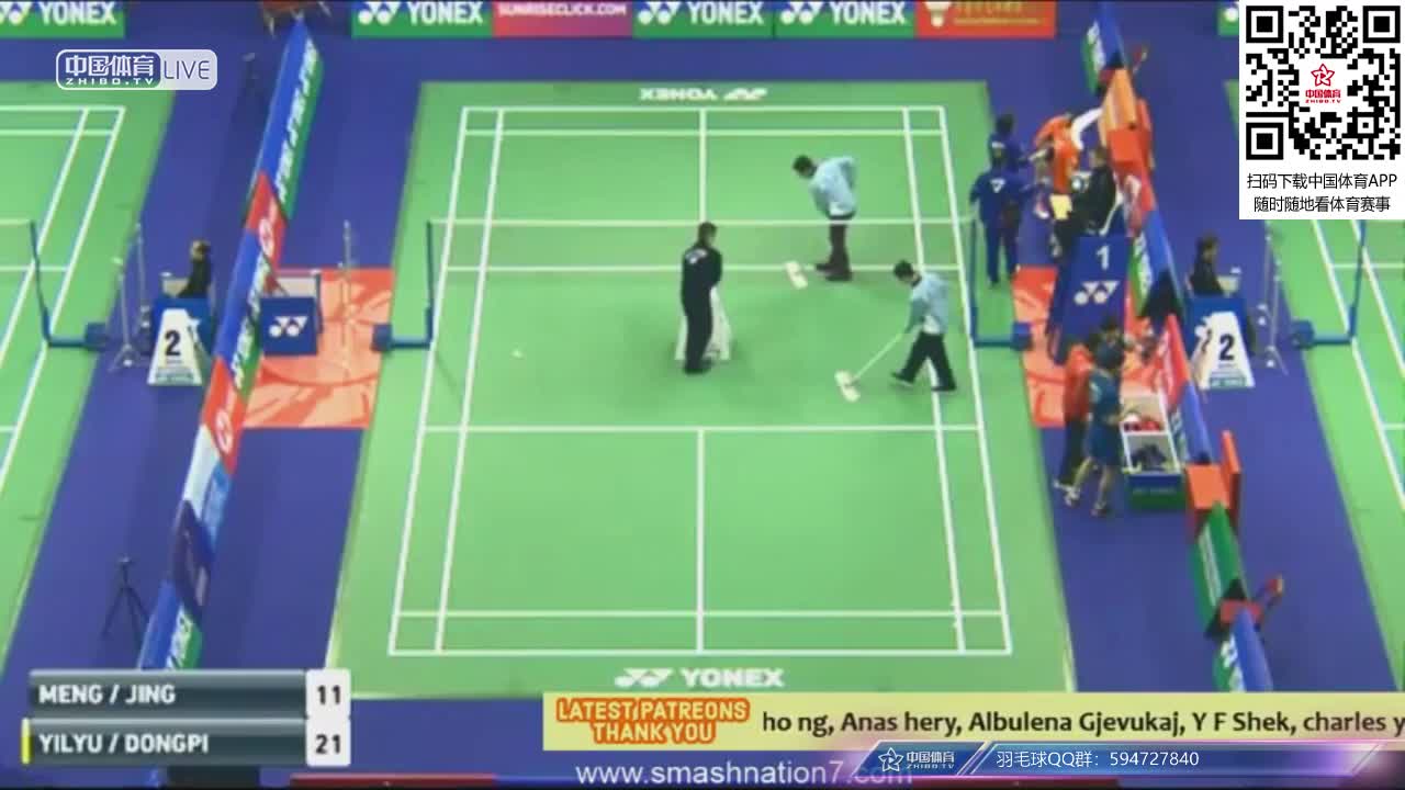 王懿律/黄东萍  VS  陈健铭/赖沛君 2018香港公开赛 混双1/8决赛