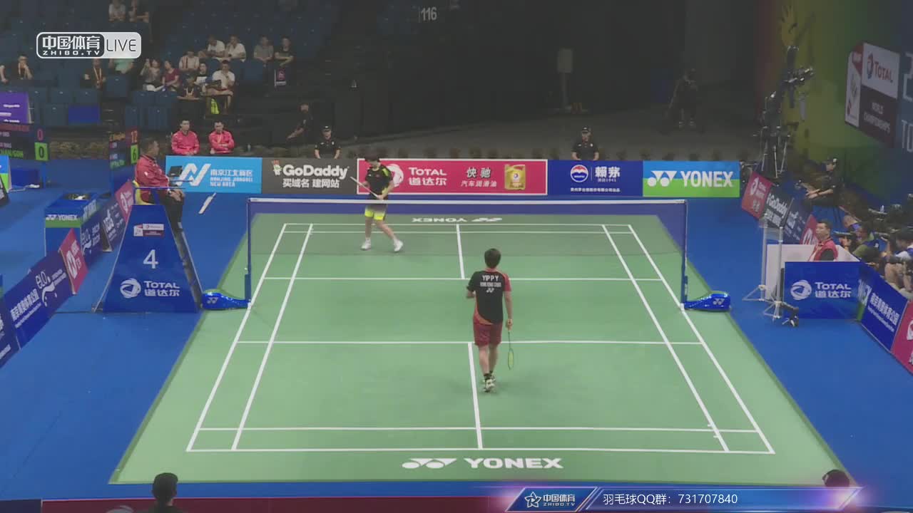 何冰娇 vs 叶姵延 2018南京世锦赛