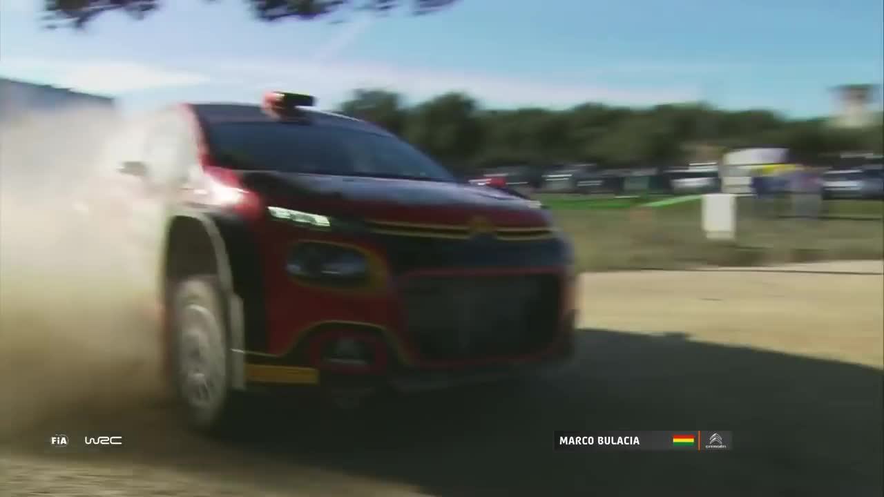 WRC意大利撒丁岛站-WRC3组周六比赛集锦