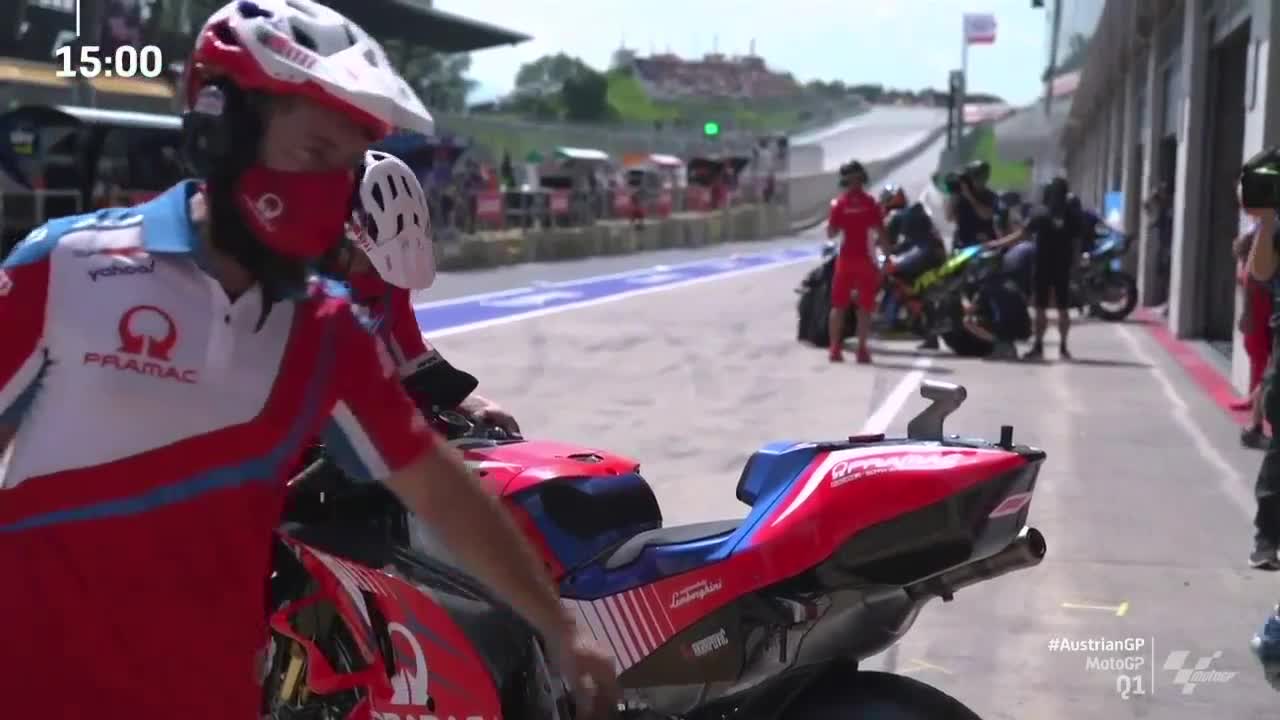 奥地利大奖赛 MotoGP排位赛Q1（英文）