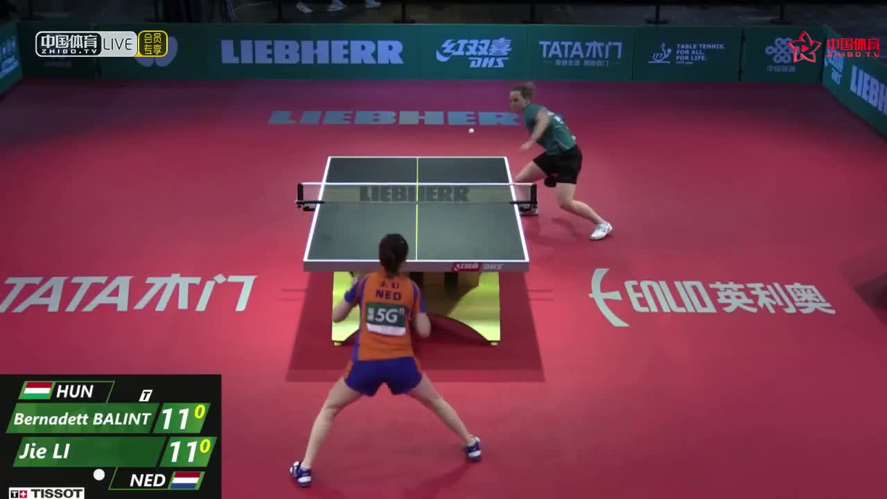 贝尔纳德特-巴林特 HUN vs 李洁 NED 2019世乒赛 女单正赛第一轮