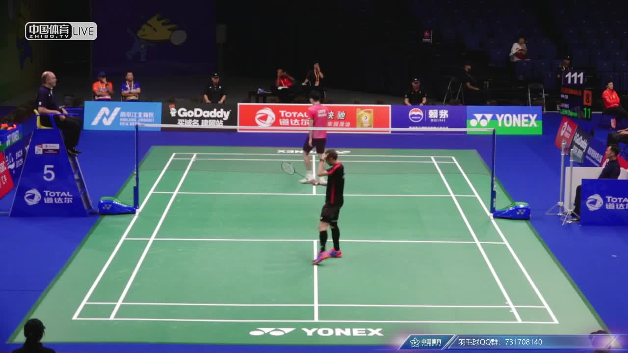 刘国伦 VS	西尔伯曼 2018南京世锦赛 男单第一轮