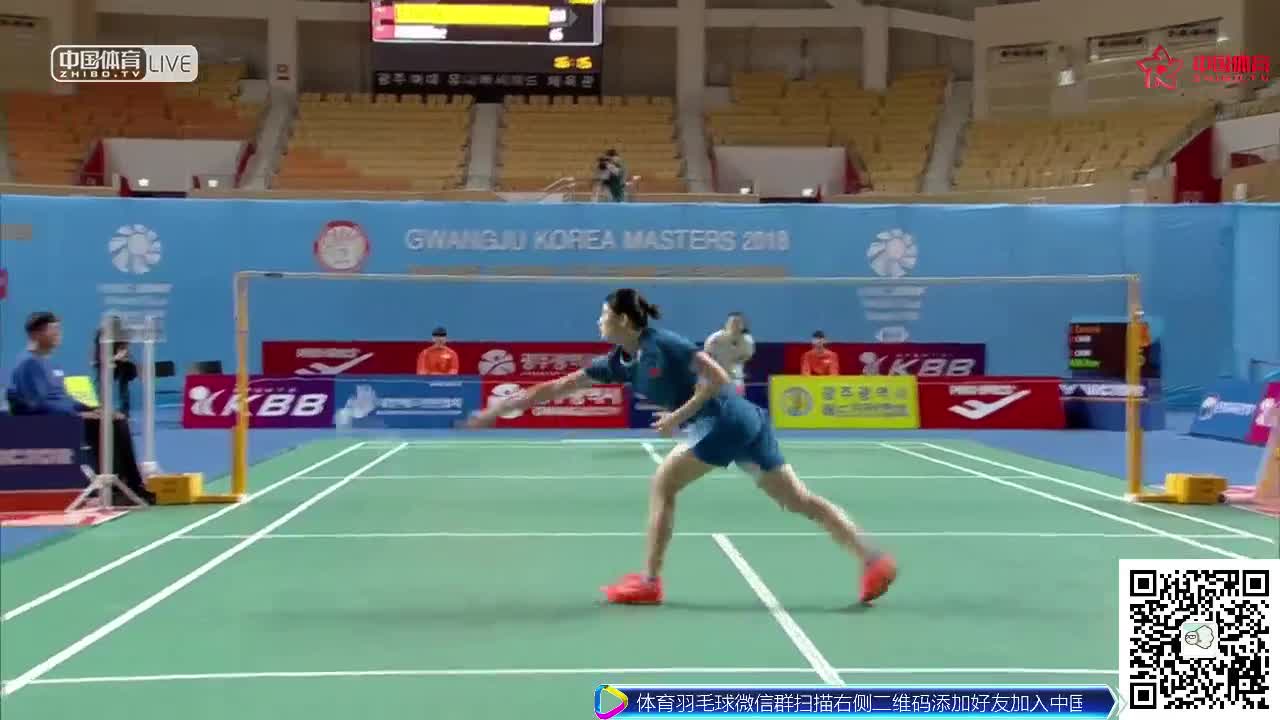 李雪芮  VS   韩悦 2018韩国大师赛 女单决赛