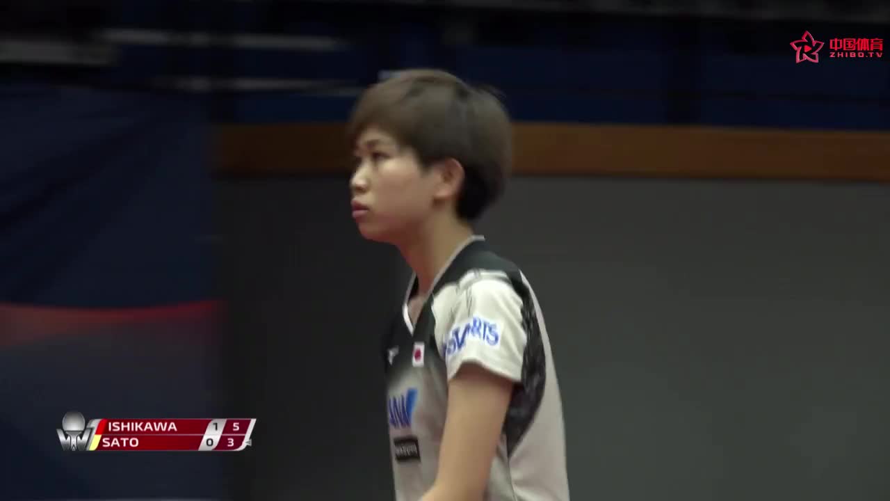 石川佳纯 JPN vs 佐藤瞳 JPN 2018澳大利亚公开赛 女单1/4决赛