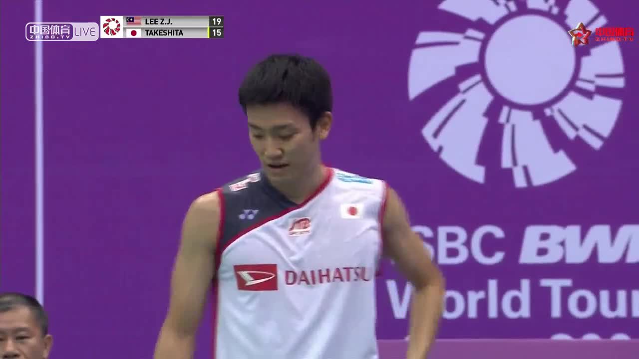 李梓嘉  VS  武下利一 2018中国台北公开赛 男单决赛