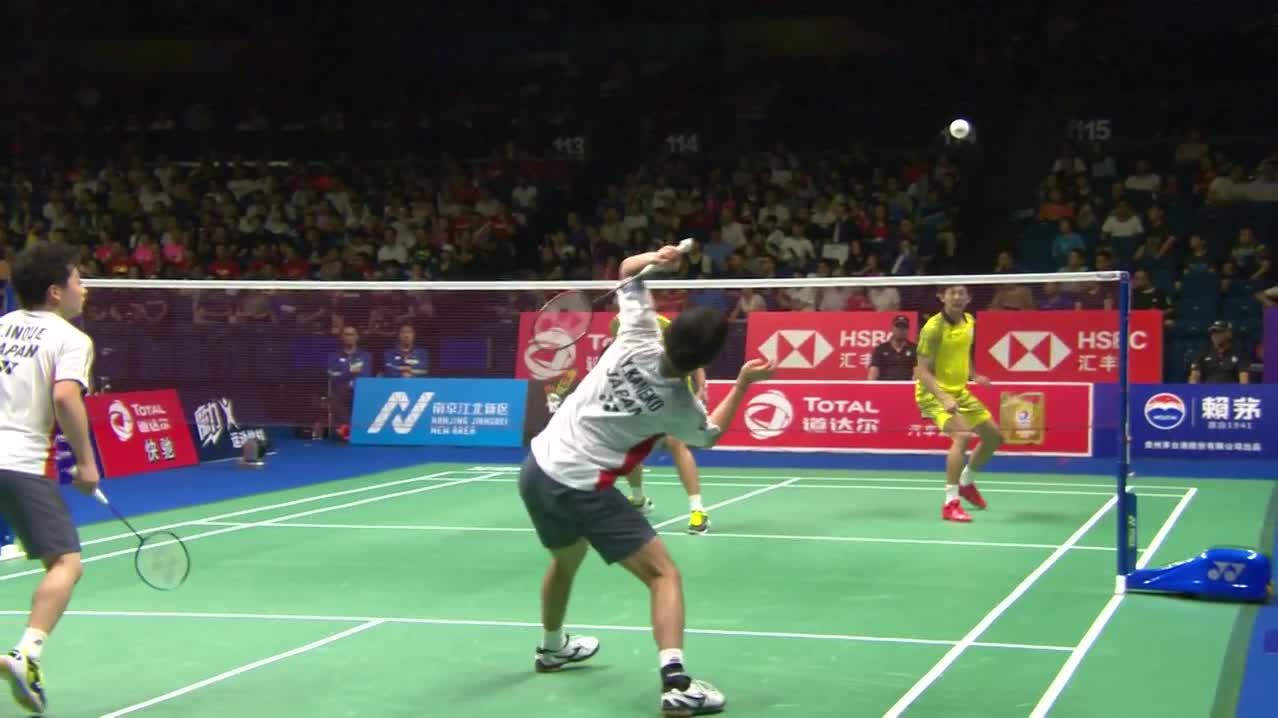 精彩回顾：2018世锦赛 陈宏麟/王齐麟vs井上拓斗/金子祐树 高光时刻