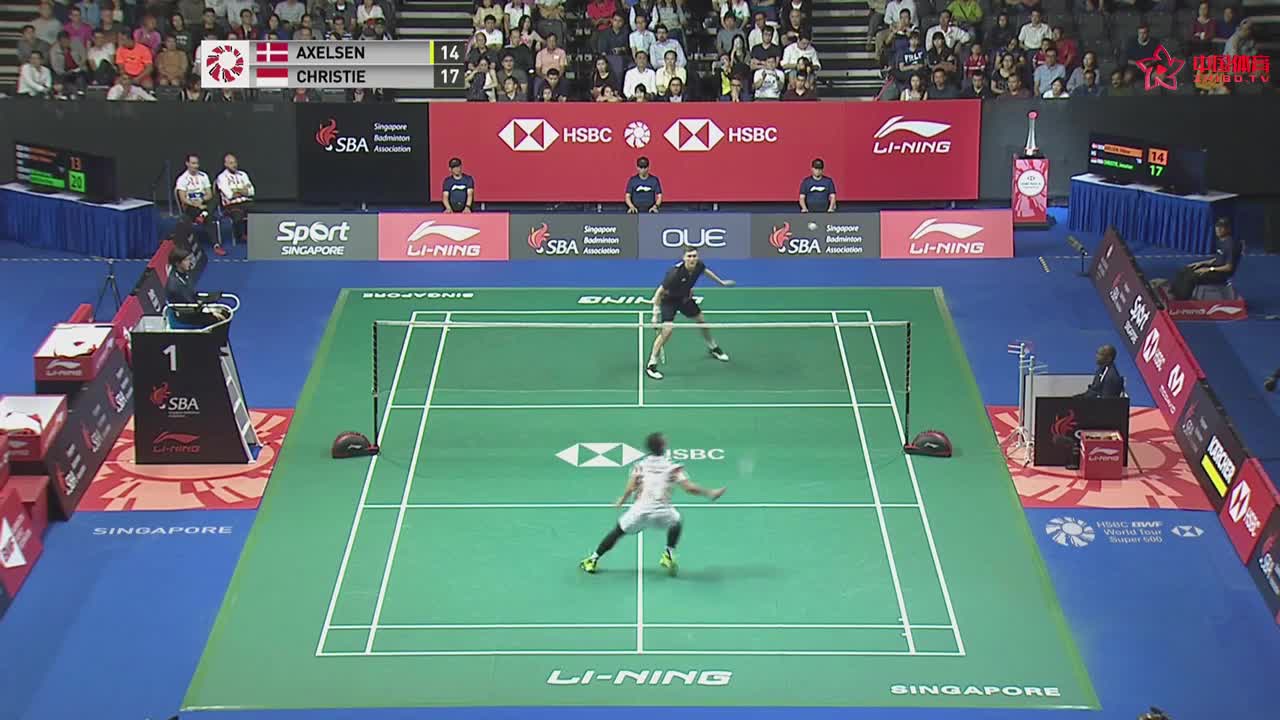 2019新加坡赛 | 安赛龙超快衔接 连续杀球得分