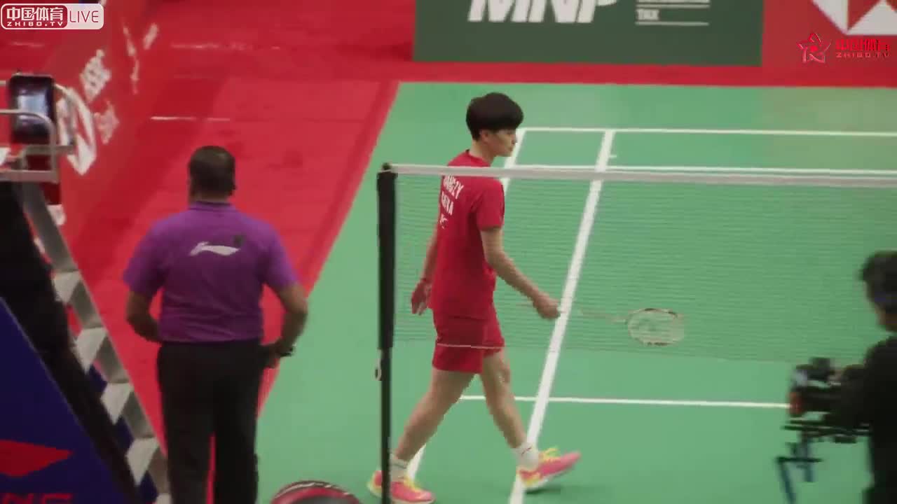 中国vs韩国 2018李宁世界青年羽毛球混合团体赛决赛