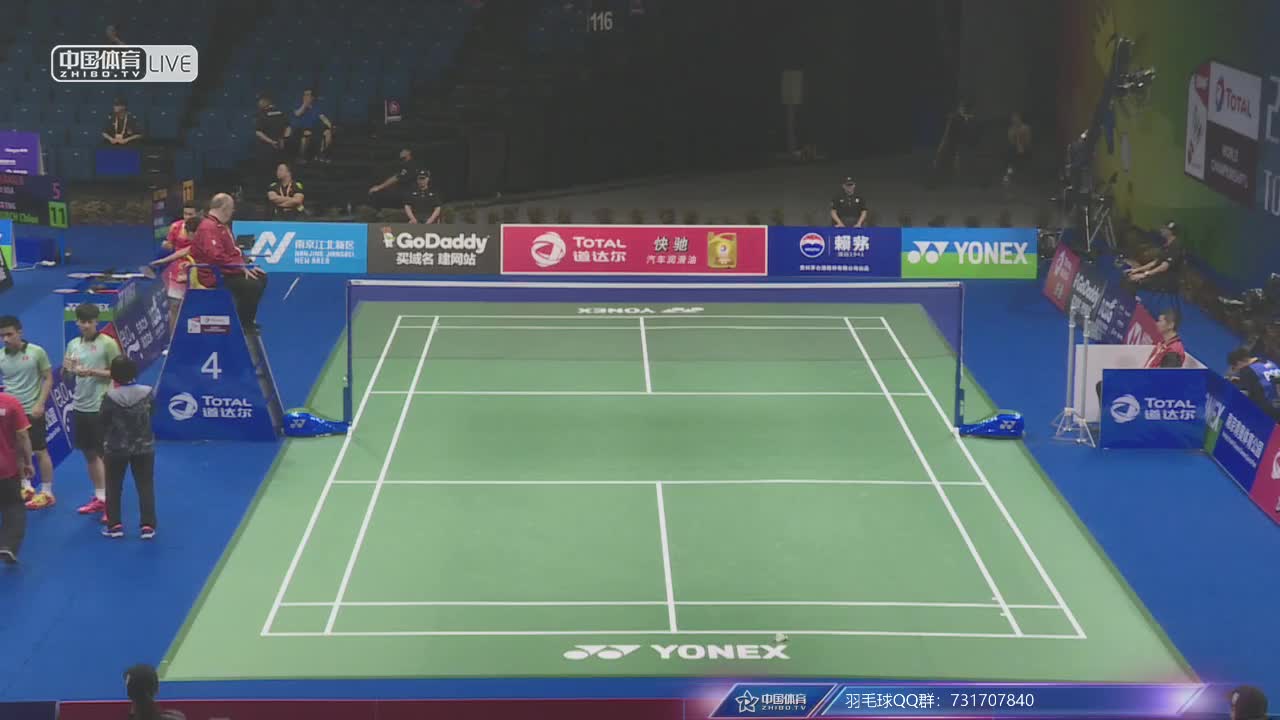 何济霆/谭强 vs 杜俊德/范南虹 2018南京世锦赛