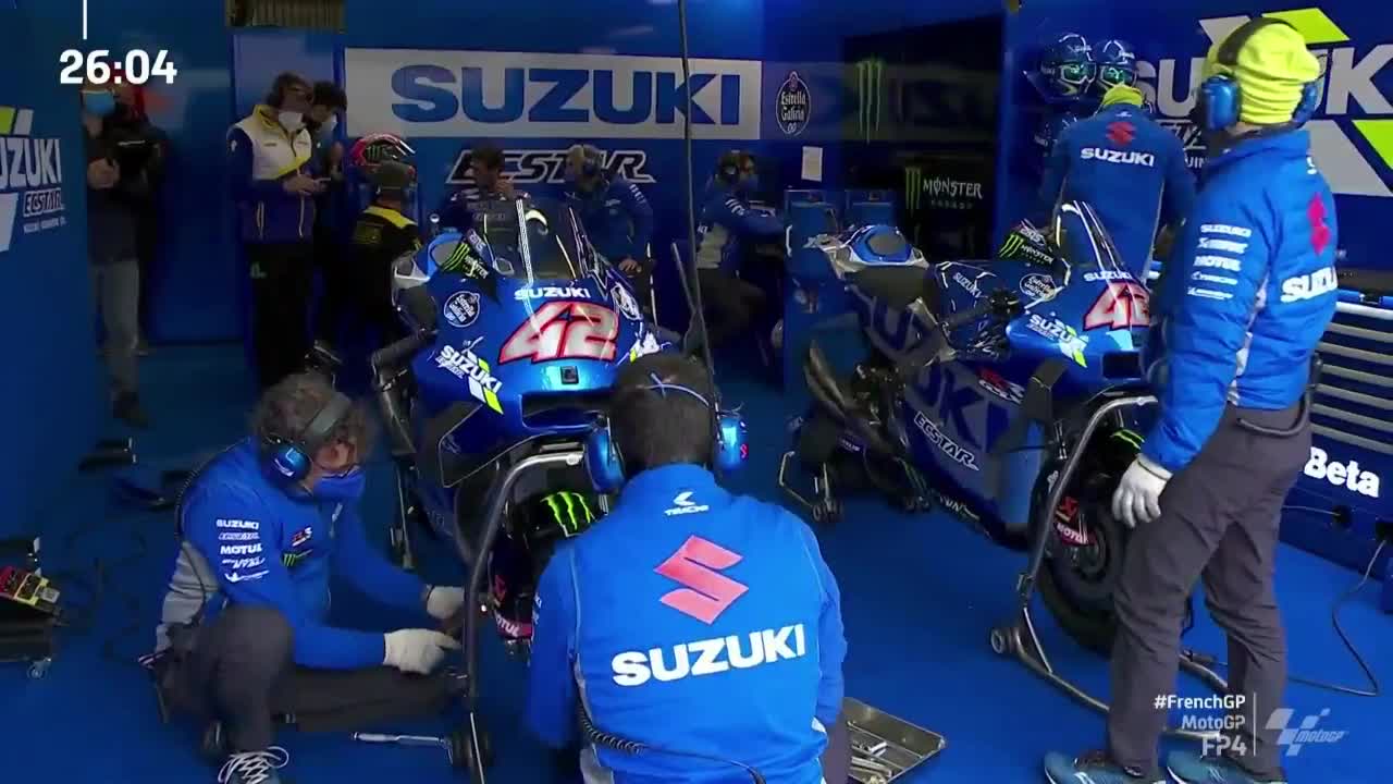 法国大奖赛 MotoGP第四次练习赛（英文）