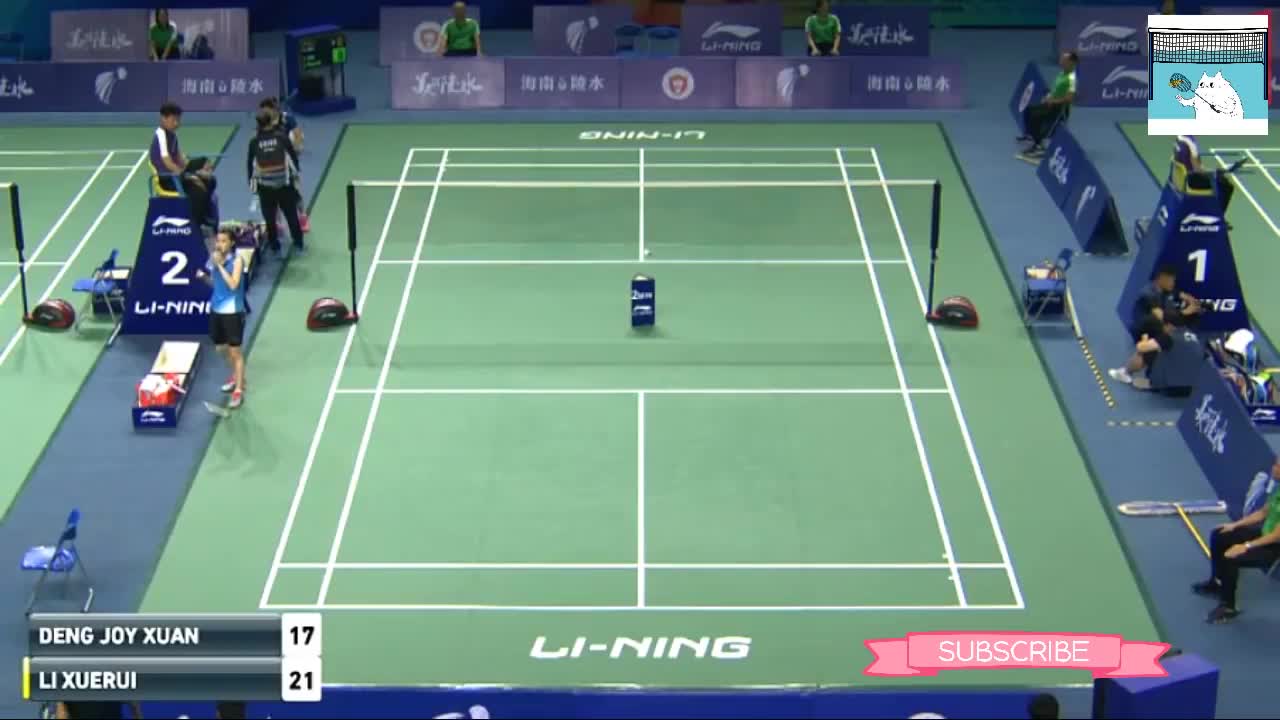 李雪芮 vs 邓旋 2018陵水大师赛1/4决赛