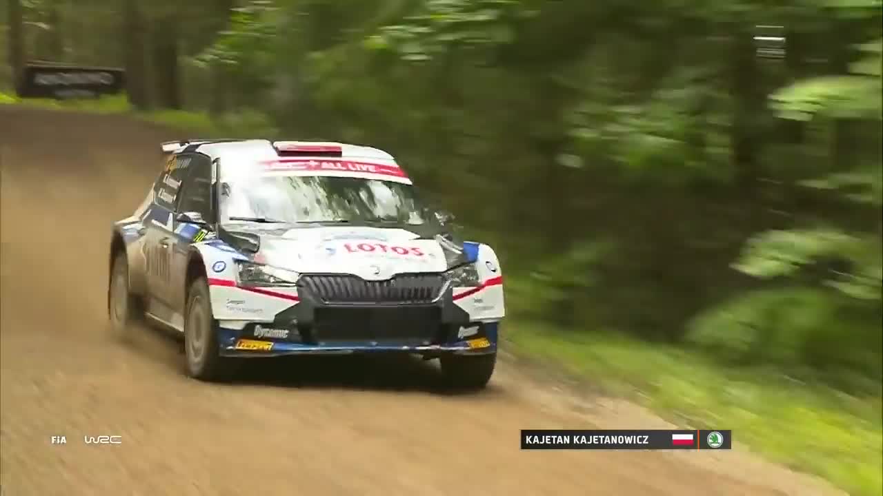 2020WRC爱沙尼亚站全周末集锦之WRC 3组别