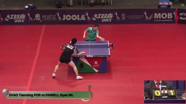 菁英航运匈牙利公开赛 资格赛 赵天明 vs Ryan Farrell