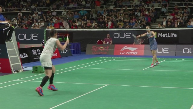 新加坡赛：李佳馨(中华台北) vs 卡罗列娜-马琳(西班牙)